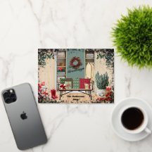 Merry Mudroom Kerstscène