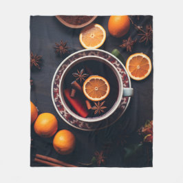 Merry & Mulled | Gezellige vakantie Drink Fleece Deken