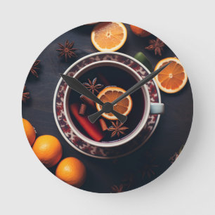 Merry & Mulled Gezellige vakantie Drink Ronde Klok