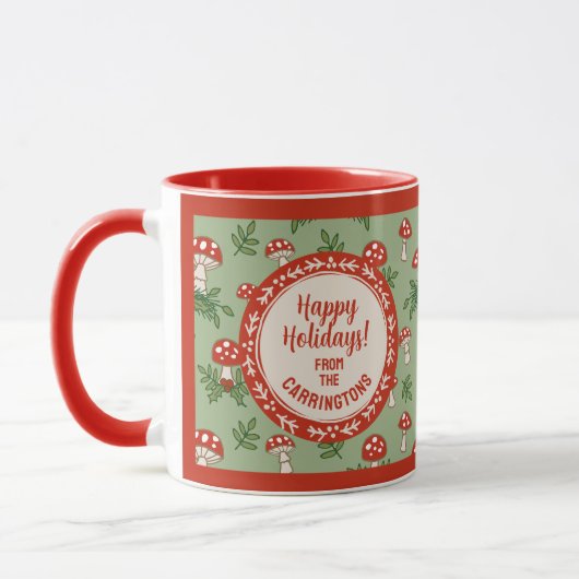 Merry Mushrooms Persoonlijk Mok (Links)