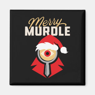 Merry Mystery Eye - Kerstmisdetective Logic Puzz Magneet