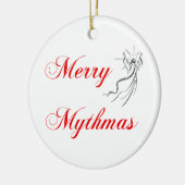 Merry Mythmas Keramisch Ornament (Links)