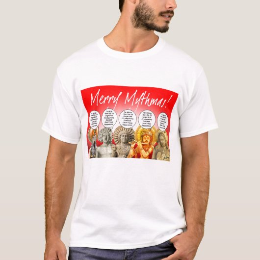 MERRY MYTHMAS! - T-SHIRT (Voorkant)