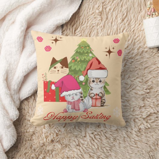 Merry Navigatos Christmas Pillow Kussen (Deken)