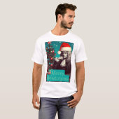 Merry Newtonmas Sir Isaac Newton T-shirt (Voorkant volledig)
