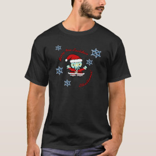 Merry Non-Euclidean Cthulhumas T-shirt