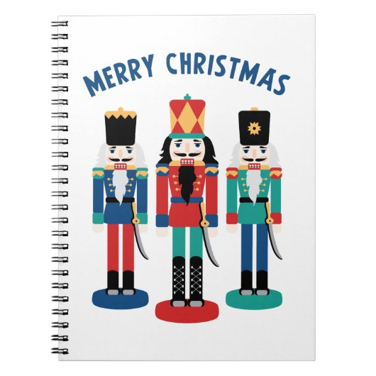 Merry Nutcrackers Notitieboek (Voorkant)