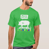 Merry Oink-Mas T-shirt (Voorkant)