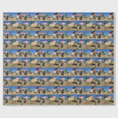 Merry Oinkmas Gift Wrap Cadeaupapier (Vlak)