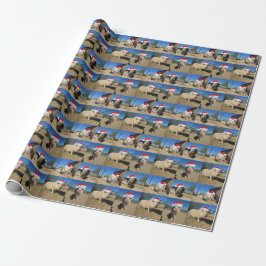 Merry Oinkmas Gift Wrap Cadeaupapier