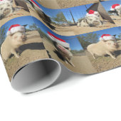 Merry Oinkmas Gift Wrap Cadeaupapier (Rol Hoek)