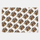 Merry Old Christmas Elf, Jessie Willcox Smith Inpakpapier Vel (Voorkant 3)