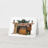 Merry Old Christmas Elf, Jessie Willcox Smith Kaart (Voorkant)