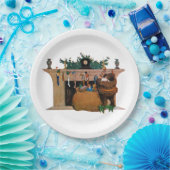 Merry Old Christmas Elf, Jessie Willcox Smith Papieren Bordje (Feest)