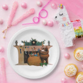 Merry Old Christmas Elf, Jessie Willcox Smith Papieren Bordje (Feest)