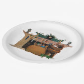 Merry Old Christmas Elf, Jessie Willcox Smith Papieren Bordje (Gekanteld)