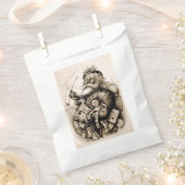 Merry Old Santa Claus Bedankzakje (Geknipt)