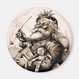 Merry Old Santa Claus Magneet