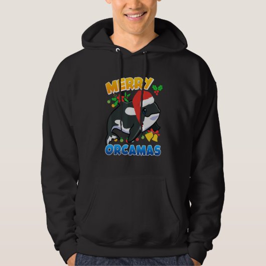 Merry Orcamas Orca Whale Hoodie (Voorkant)