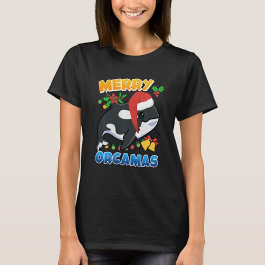 Merry Orcamas Orca Whale Sweatshirt_2 T-shirt (Voorkant)