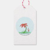 Merry Ornaments Cadeaulabel (Achterkant)