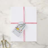 Merry Ornaments Cadeaulabel (Met Touw)