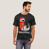 Merry Ottermas Kerstkerstkerstkerstkerstkerstman O T-shirt (Voorkant volledig)
