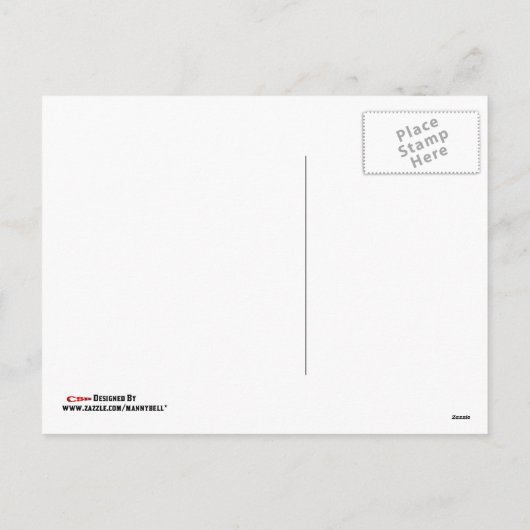 Merry Passover Briefkaart (Achterkant)