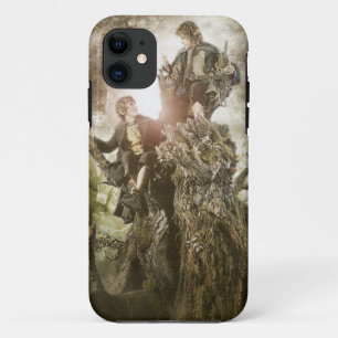 Merry & Peregrin on Treebeard iPhone 11 Hoesje