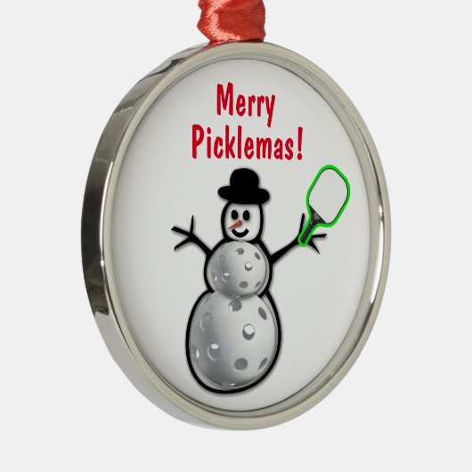Merry Picklemas Holiday Ornament (Rechts)