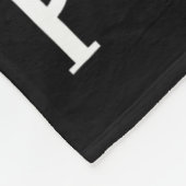 Merry Pigmas Funny Pig Christmas Santa Pig Fa Fleece Deken (Hoek)