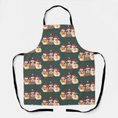 Merry Pigmas Guinea Pig Christmas Animal Lover  Schort (Voorkant)