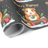 Merry Pigmas Guinee met kerstmis Cadeaupapier (Rol Hoek)