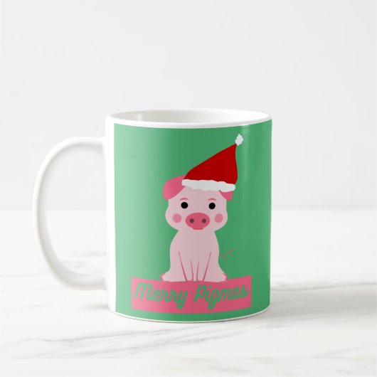 Merry Pigmas Koffiemok (Links)