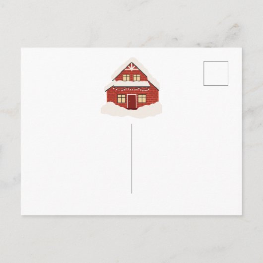 Merry Pines en Cottage verhuizen aankondiging (Achterkant)