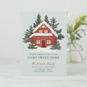 Merry Pines en Cottage verhuizen aankondiging (Staand voorkant)