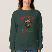 Merry PIPmas Trading Bull Christmas Design – Funny Trui (Voorkant)