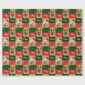 Merry Pitmas Cadeaupapier (Vlak)