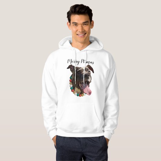 Merry Pitmas Hoodie (Voorkant volledig)