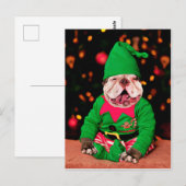 Merry Pitmas, Pit Bull Style Briefkaart (Voorkant / Achterkant)