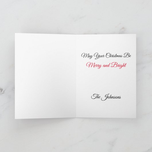 Merry Pitmas Pitbull Reindeer Feestdagen Kaart (Binnen)