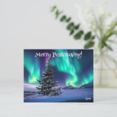 Merry Postcrossing - Briefkaart (Staand voorkant)