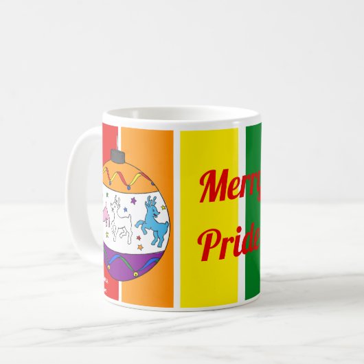Merry Pride Koffiemok (Voorkant links)