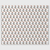 Merry Puffin Cadeaupapier (Vlak)