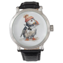 Merry Puffin Horloge