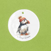 Merry Puffin Keramisch Ornament