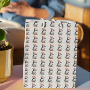 Merry Puffin Medium Cadeauzakje