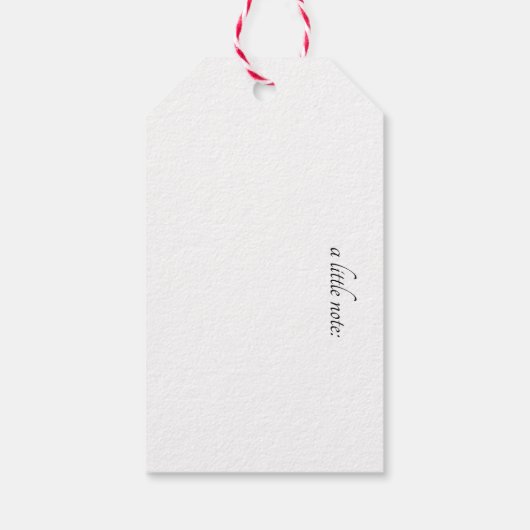 Merry Puffin, op maat Cadeaulabel (Achterkant)