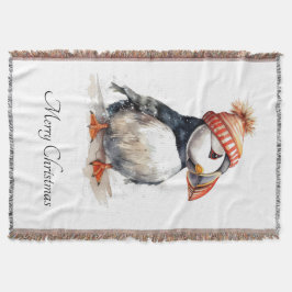 Merry Puffin, op maat Deken