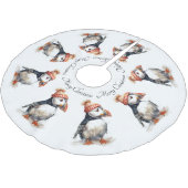 Merry Puffin, op maat Kerstboom Rok (Gekanteld)